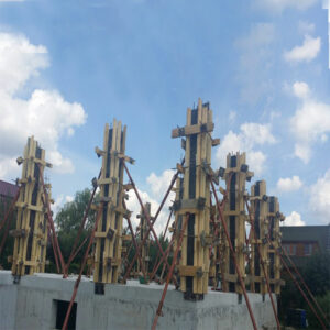 Будівництво монолітних колон перетином 250х250 мм
