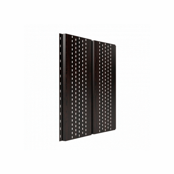 Фасадна панель “Перфорація” металевий 376/340 мм ( Dongbu Steel-Корея) 0,5 мм, РЕ
