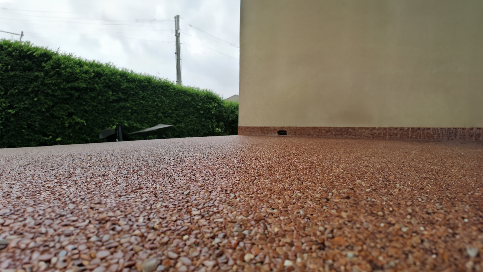 Кам'яний килим із коричневого каменю Marrone